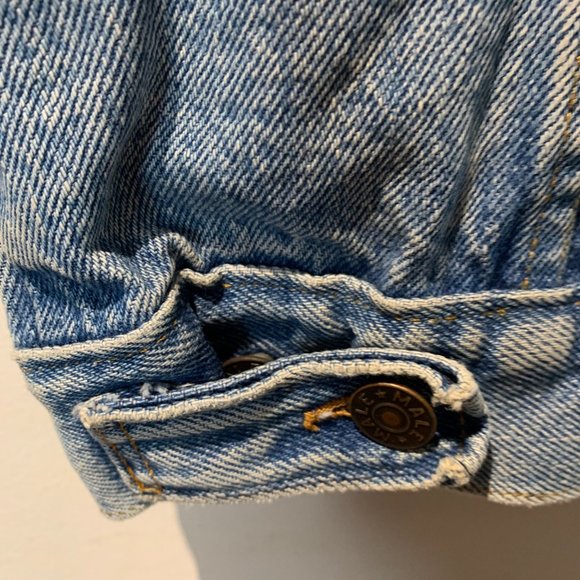 Distressed "Male" Denim Vest - Picture 7 of 10